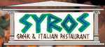 Syros Greek & Italian Logo