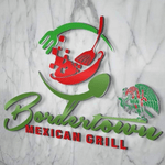 Bordertown Mexican Food Truck Logo