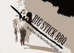 Big Stick BBQ Truck Logo